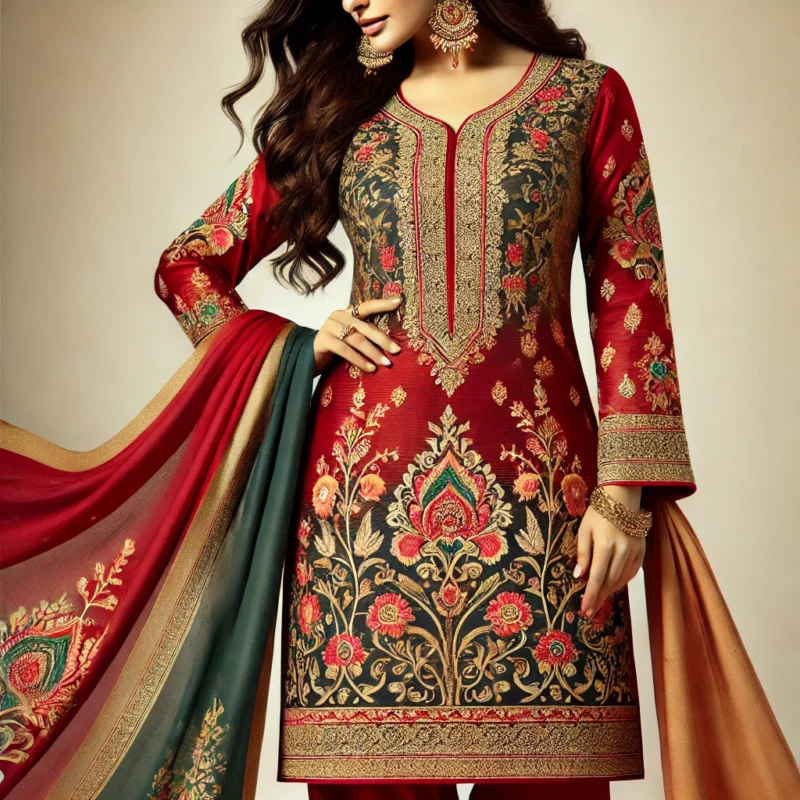 Festive Churidar Suit
